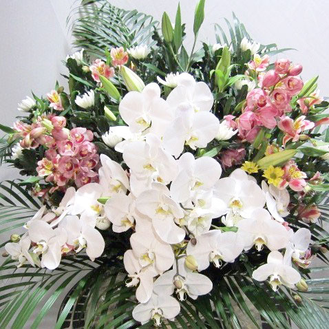 お悔やみアレンジメント 円 お悔やみ アレンジメント 花助 祝花 厳選花屋から全国対応