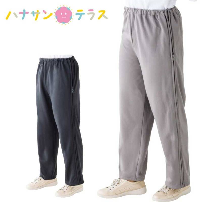 裏起毛脇全開スウェットパンツ M L LL 3L 婦人用