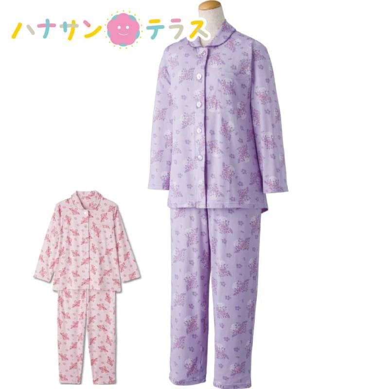 ワンタッチのびのびストレッチパジャマ S M L LL 婦人 NOBI AID