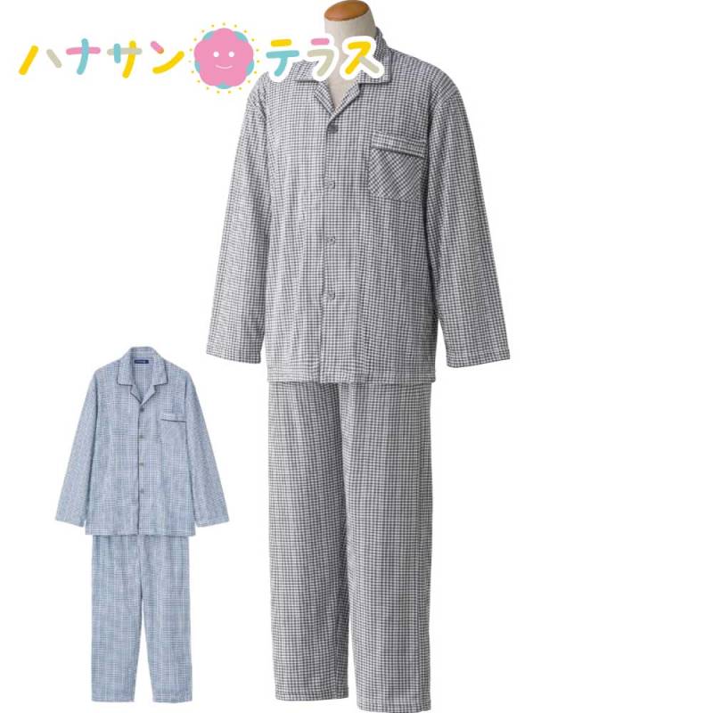 ワンタッチパジャマ 3Ｌ・4Ｌ メンズ 紳士 用　　