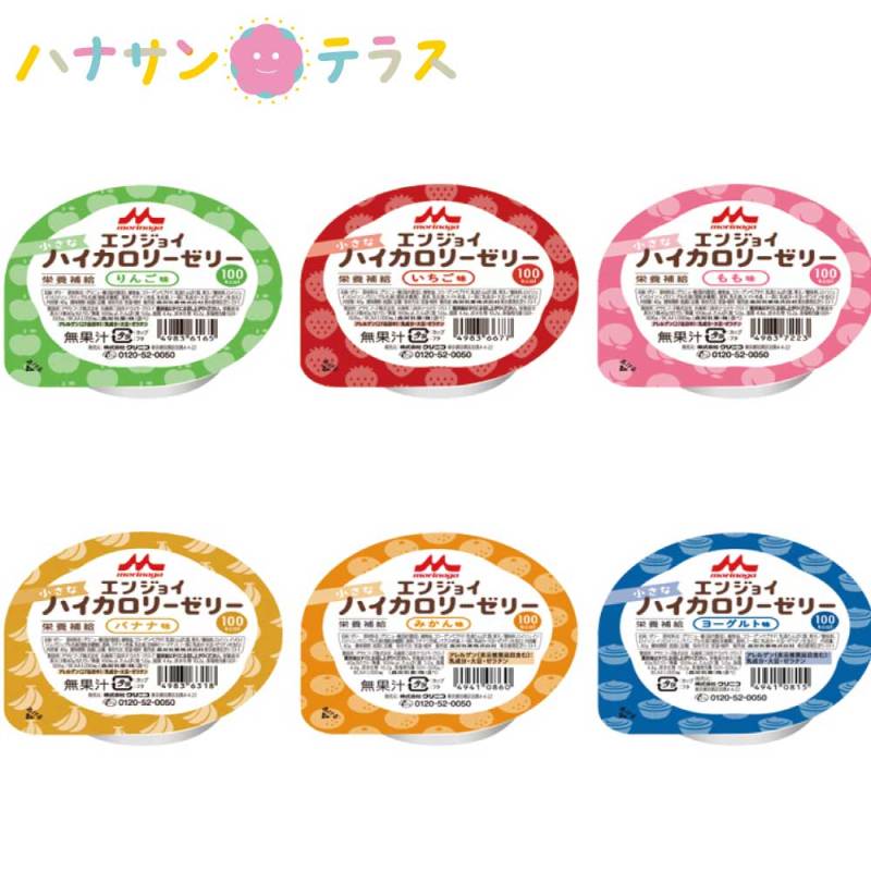 エンジョイ小さなハイカロリーゼリー いろいろセット 6種×4個 森永 クリニコ