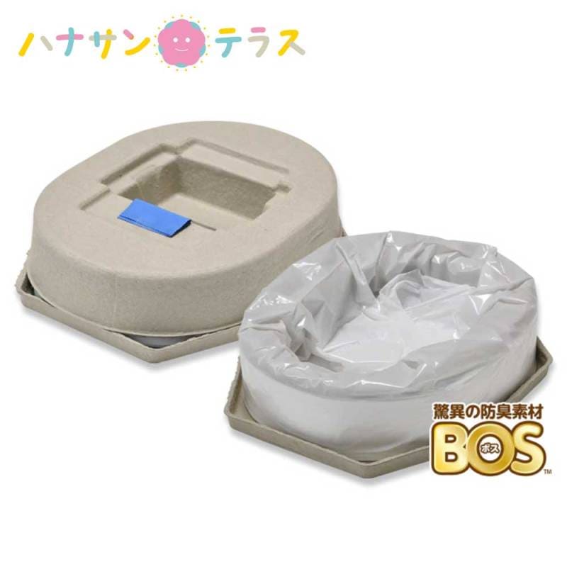 ポータブルトイレ用処理袋 フィルムカセット BOSタイプ2 日本セイフティー 介護用 自動ラップ式トイレ ラップポンシリーズ 臭わない袋