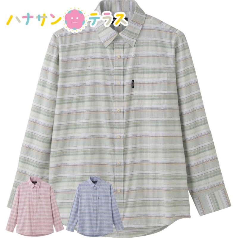 パナマワンタッチテープシャツ Ｍ・Ｌ・ＬＬ・3Ｌ メンズ 紳士 用