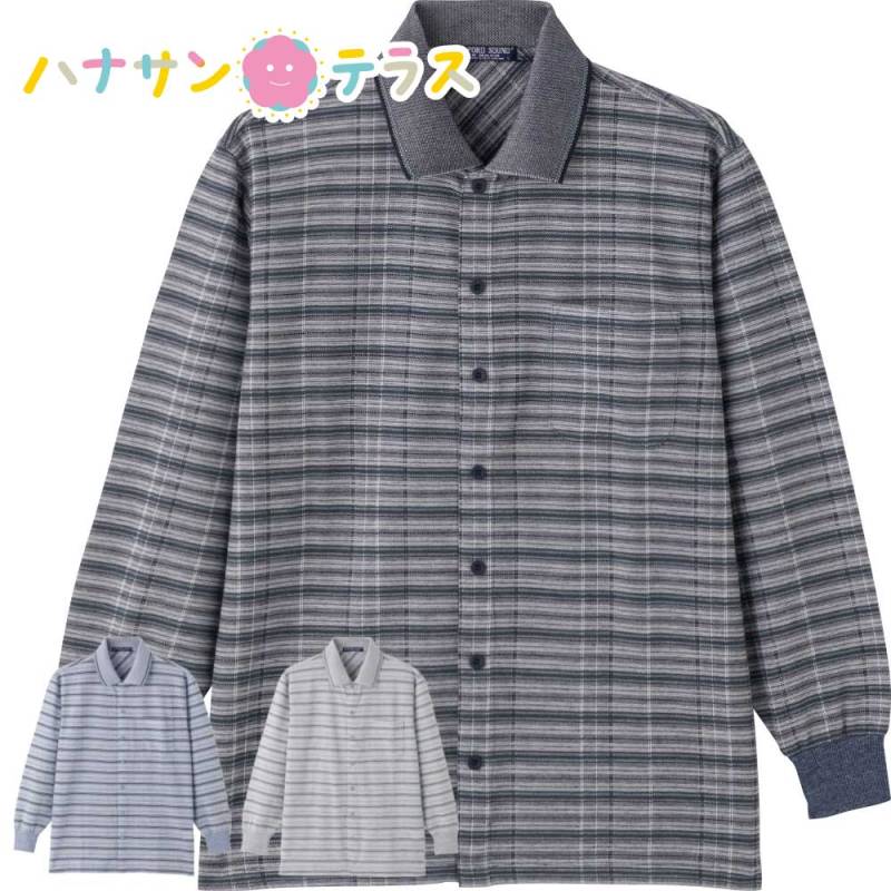 綿混ワンタッチテープポロシャツ Ｍ・Ｌ・ＬＬ メンズ 紳士 用