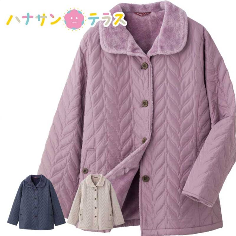 裏ボアピンソニックコート M L LL レディース 婦人 用