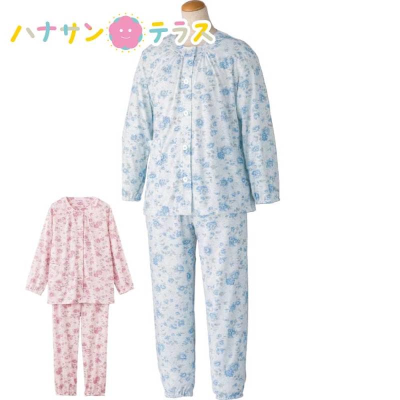 ワンタッチプチサイズパジャマ M L Ｐ  レディース 婦人 用