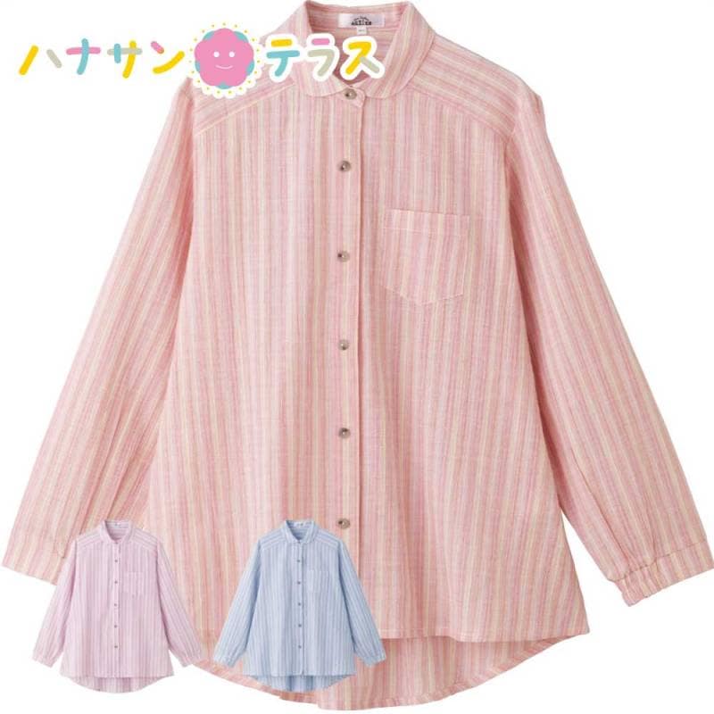 ワンタッチテープブラウス M~L レディース 婦人 用　　