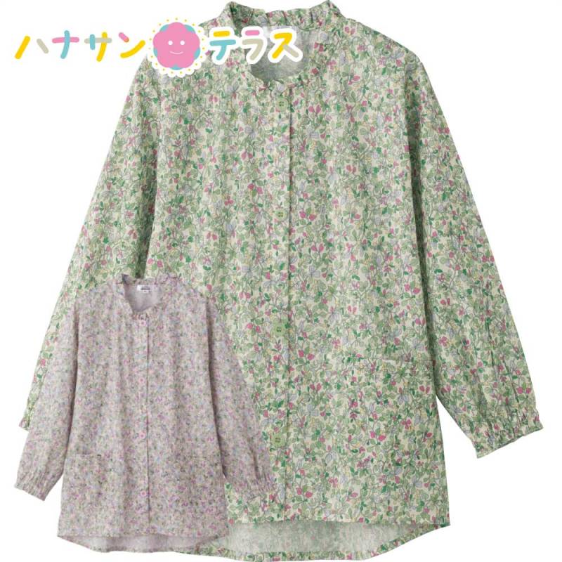 スナップ釦ブラウス M~L LL レディース 婦人 用　　