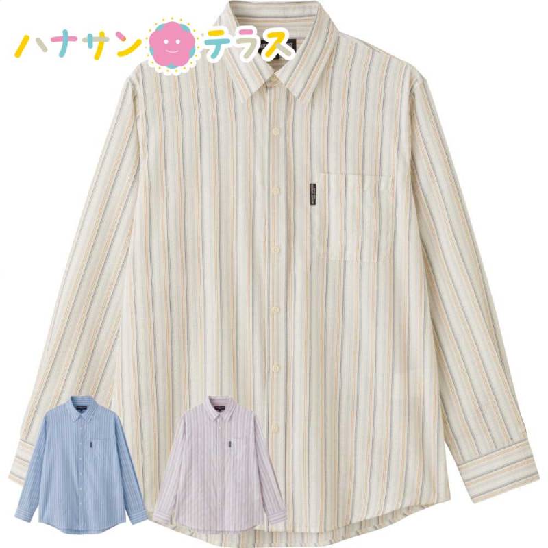 サッカーワンタッチテープシャツ M L LL 3L メンズ 紳士 用　　