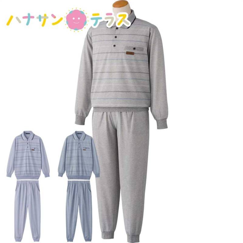 カノコポロ衿上下スーツ M L LL メンズ 紳士 用　　