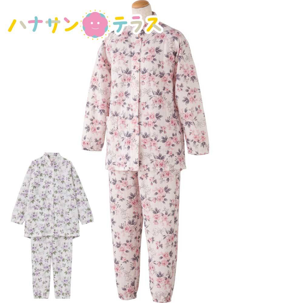 ワンタッチキルトパジャマ M L 秋冬 レディース 用