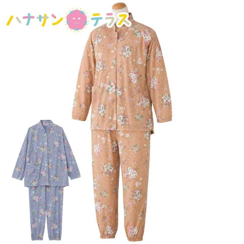 大きめボタンプチサイズパジャマ S M L LL 年間 レディース 用 | 女性