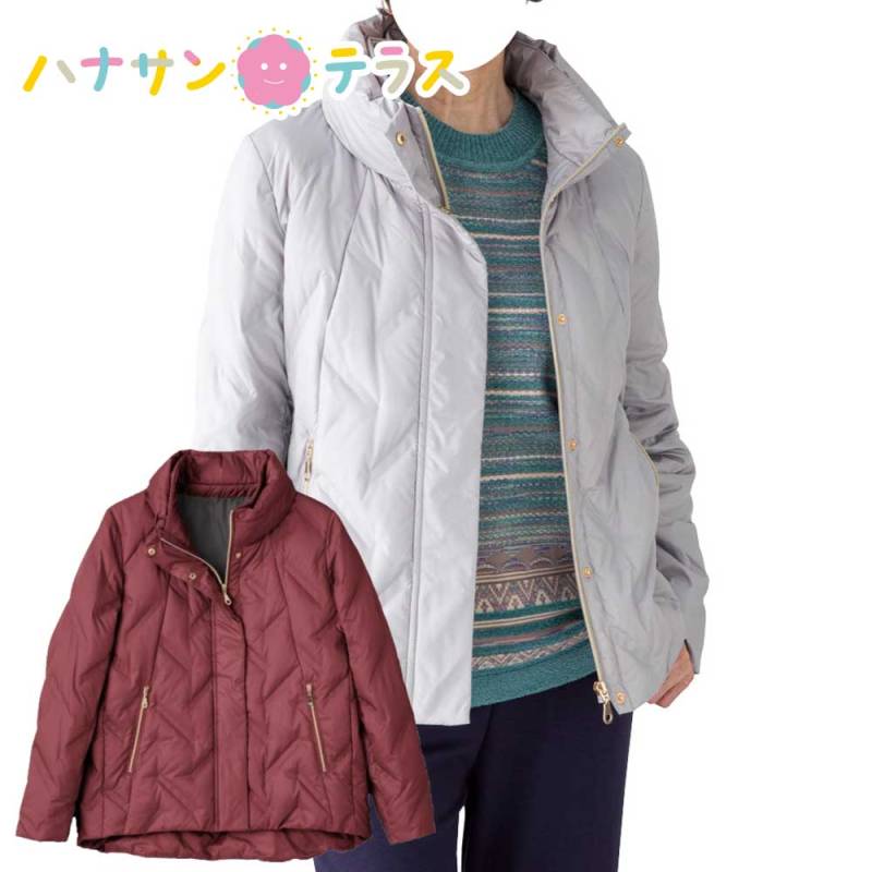 シームレスダウンジャケット M L レディース 用