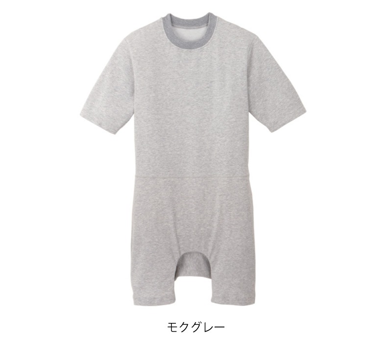 大人用 介護 ロンパース Tスーツ ii 2 ロンパス型 ワンタッチ肌着