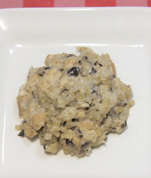 きのこのチーズリゾット　犬用ごはん　猫用ごはん　