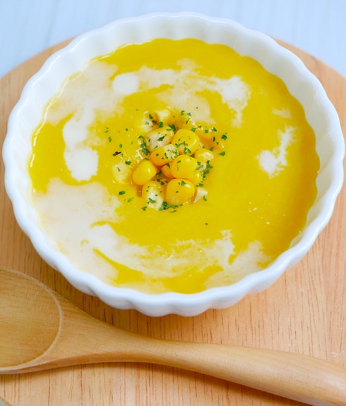 フレッシュコーンのチキンポタージュ 犬用 手作りごはん 無添加 国産 ヒューマングレードドッグフード キャットフード