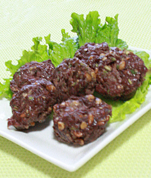 【もったいない企画】鹿肉と納豆とオクラのネバネバーグ1個入り