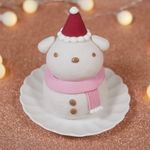 【 犬用ケーキ お肉のわんこサンタ 】乳糖フリー・グルテンフリー・無添加・国産素材｜愛犬が喜ぶお肉たっぷりクリスマス限定ケーキ｜牛肉や鶏肉を使用した安心ヘルシーごちそうケーキ｜かわいいサンタモチーフで華やかに｜小麦・乳糖不使用で健康に配慮した犬用ケーキ｜はなとしっぽオリジナル