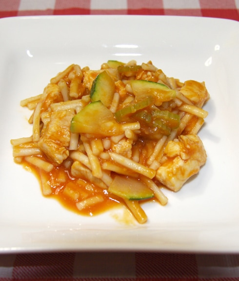 鶏むね肉のナポリタン　犬用ごはん　猫用ごはん　