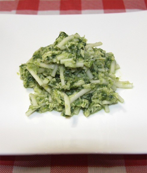 小松菜のジェノベーゼ　犬用ごはん　猫用ごはん　