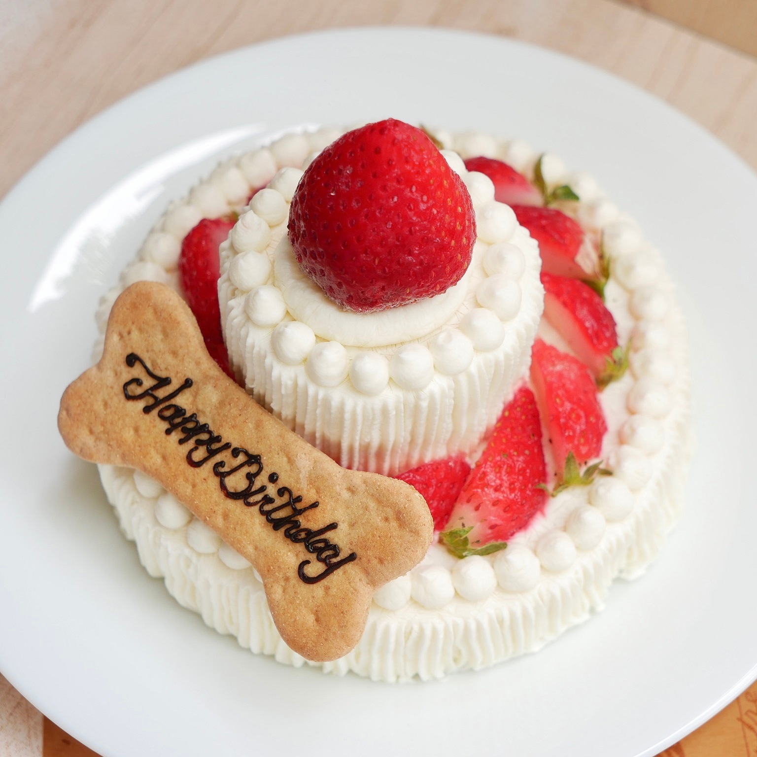 犬用ケーキ 猫 誕生日 お祝い 「 ハッピー ゴージャス スペシャル な 2段 ショートケーキ 」 ドッグフード グルテンフリー豪華 最高 記念日 安心 安全 シニア犬 ラクトース フリー 乳糖 フリー 犬 猫用ケーキ アレルギー アレルゲン おすすめ 人気 プレゼント 贈答 ギフト 映え