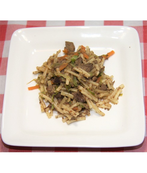 レバーともやしの特製やきそば　犬用ごはん　猫用ごはん　