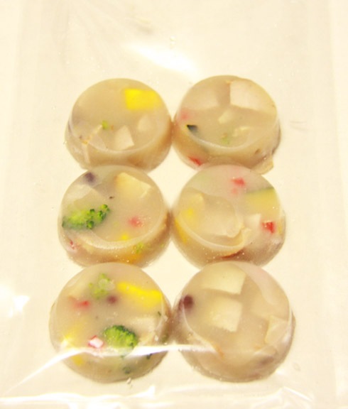 犬 猫 水分補給 「 白アスピック　焼豚 」 6枚入 愛犬の水分補給に 犬用ごはん 猫用ごはん シニア 胃腸 お腹の弱い　