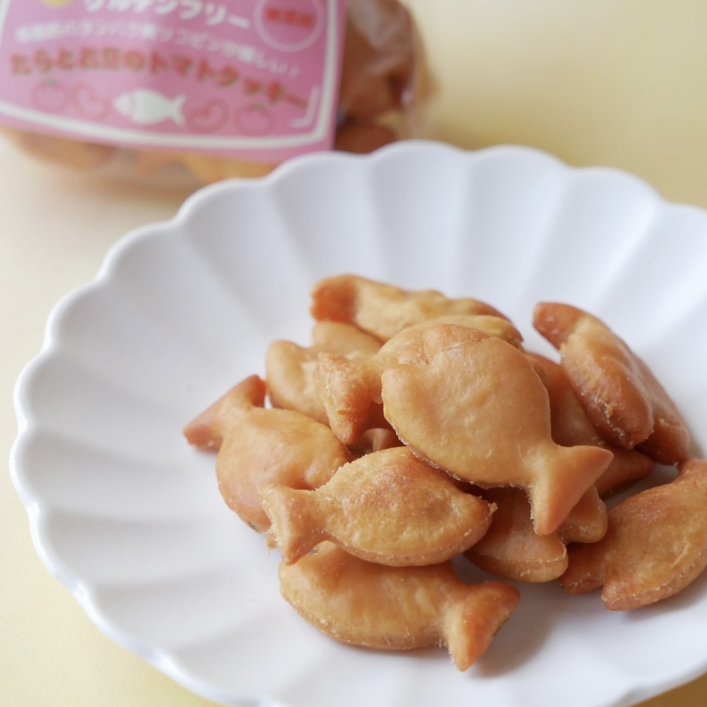 たらとお豆のトマトクッキー　グルテンフリー　犬用おやつ　