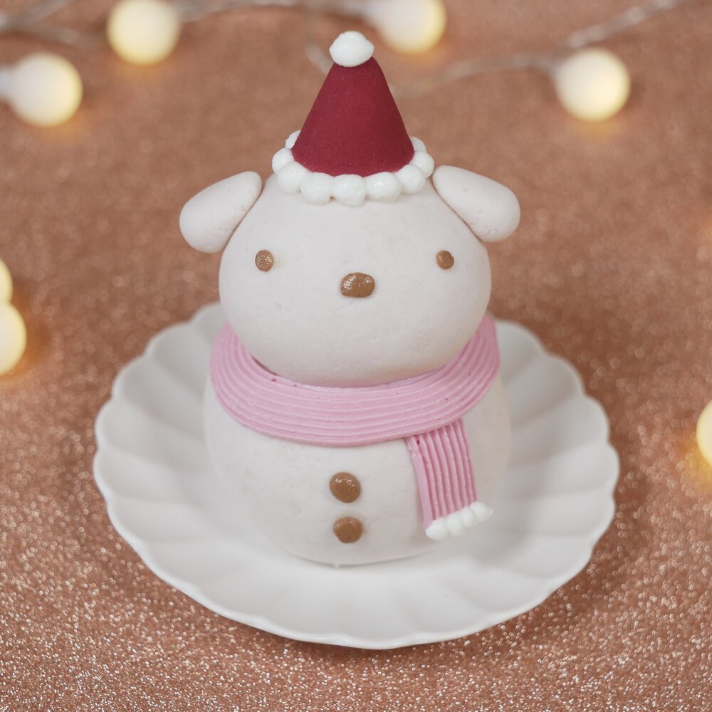 【 犬用ケーキ お肉のわんこサンタ 】乳糖フリー・グルテンフリー・無添加・国産素材|愛犬が喜ぶお肉たっぷりクリスマス限定ケーキ|牛肉や鶏肉を使用した安心ヘルシーごちそうケーキ|かわいいサンタモチーフで華やかに|小麦・乳糖不使用で健康に配慮した犬用ケーキ|はなとしっぽオリジナル