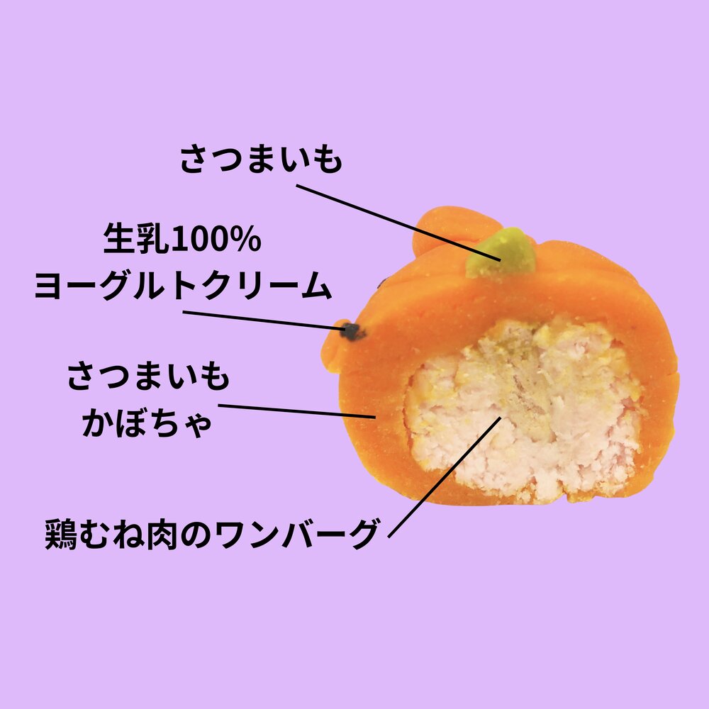 パンプキンドッグ　ハッピーハロウィン♪　グルテンフリー