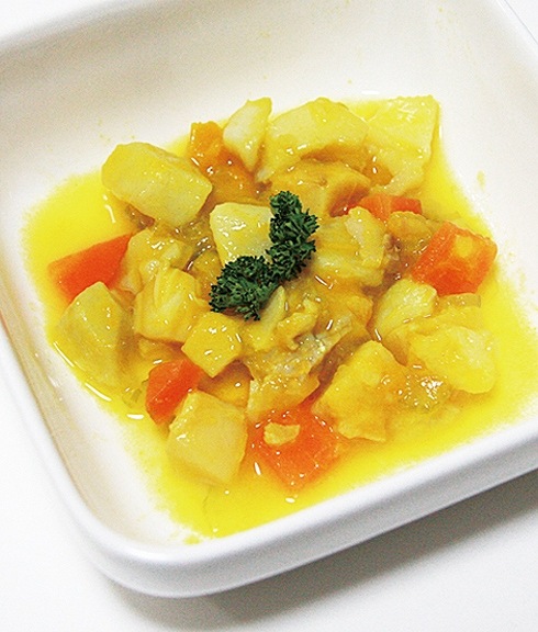 鱈のシーフードカレー　ウコン入り　犬用ごはん　猫用ごはん　