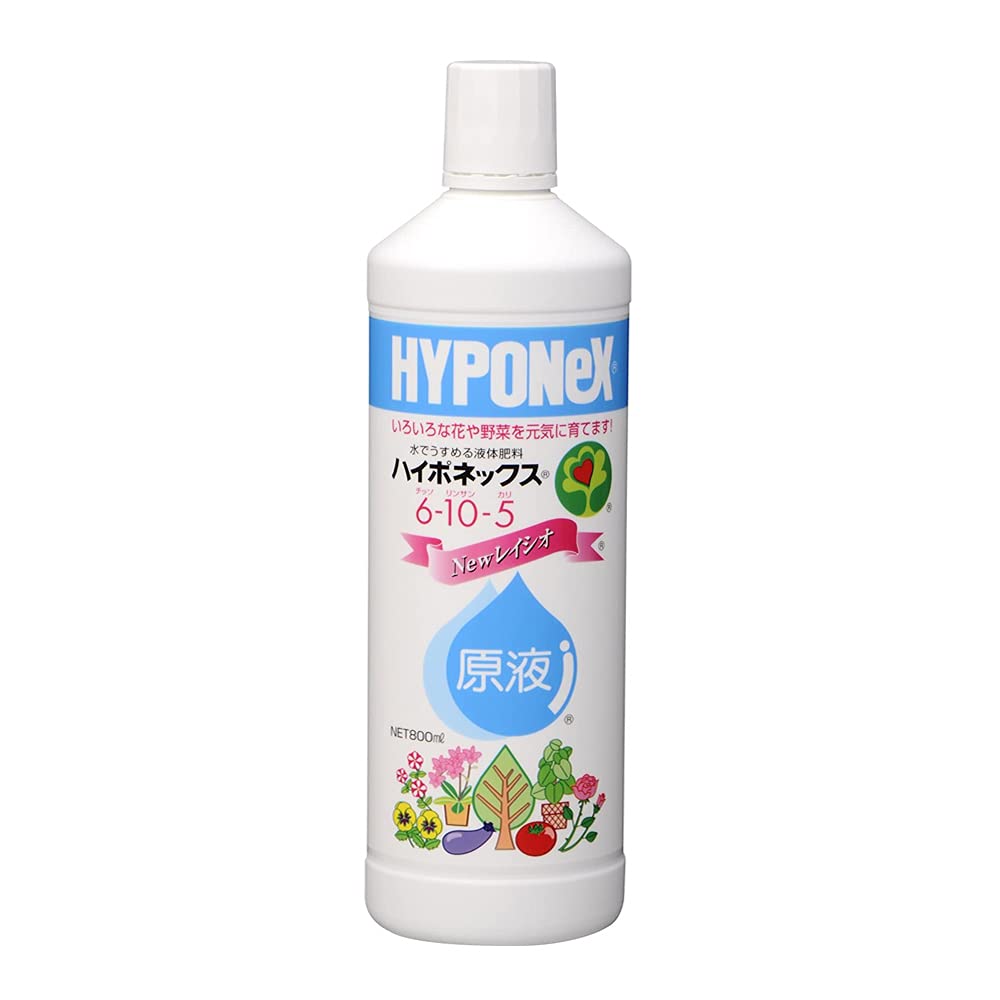 園芸用 植物用活力液 ハイポネックス 原液6-10-5 800ml (Newレイシオ