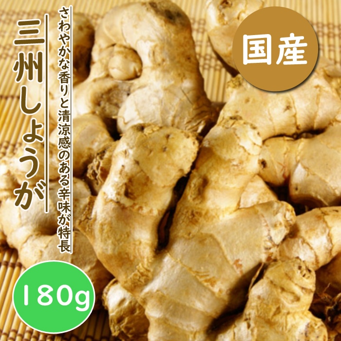 種 生姜 【 三州 しょうが 約180g 500g】 種球根 千葉県産 国産 希少