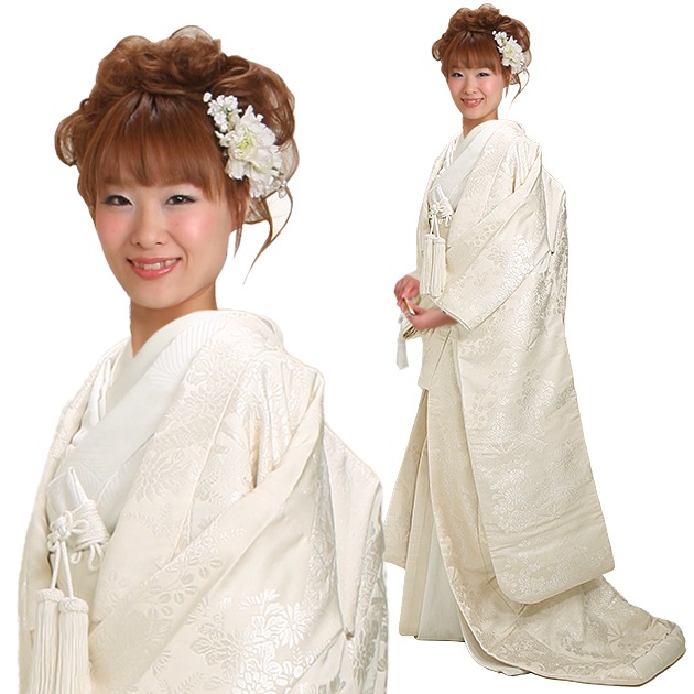 白無垢 レンタル 四季花 ラメ入り NT-214 紋付袴 花嫁衣装 送料無料 白無垢 レンタル 四季花・ラメ入り NT-214 | 白無垢レンタル | | 花嫁