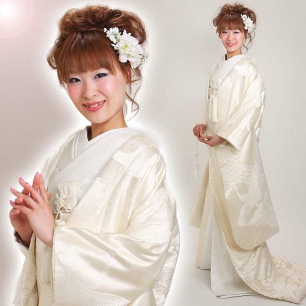 白無垢 レンタル プラチナ瑞鶴の群 NT-180 | 白無垢レンタル | | 花嫁