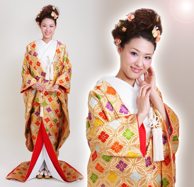 色打掛レンタル 金色/亀甲 NT-11 | 色打掛レンタル | | 花嫁衣裳.com