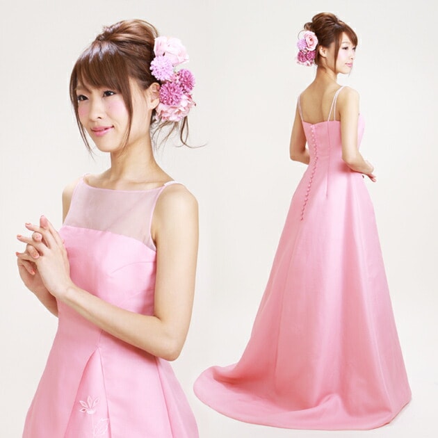 二次会ドレスレンタル 9号 ピンク Aライン 結婚式 2次会 お呼ばれ 1108 YJM1764 送料無料 二次会ドレス レンタル【9号,ピンク,Aライン】YJM1764 結婚式 お呼ばれ