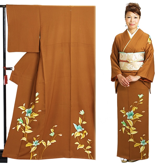 訪問着 レンタル 袷 10月～5月［～160cm] お茶会 卒業式 入学式
