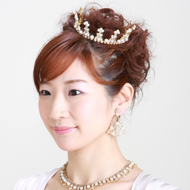 ティアラ レンタル ゴールド crown-pg | ティアラ＆クラウン