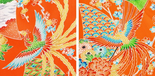 【美品】専用 鷲の飛翔模様 高品質七五三着物 美品】専用 鷲の飛翔模様 高品質七五三着物