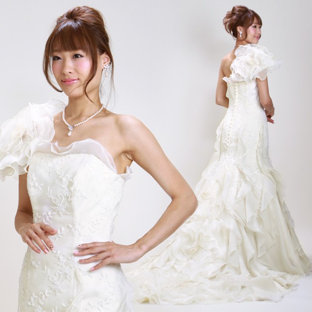 美品】Cocomelody CW2521｜マーメイド ウェディングドレス 7号 CW2521