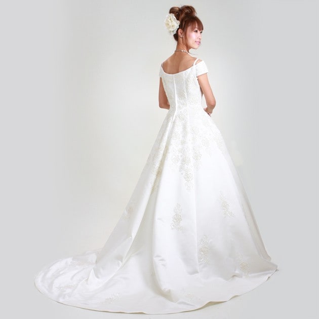 ウェディングドレス レンタル 11号 Aライン ウエディングドレス ウェディング ドレス 披露宴 6123 ES862A 送料無料 ウェディングドレス レンタル 11号 Aライン 6214 FK31 | ウェディング