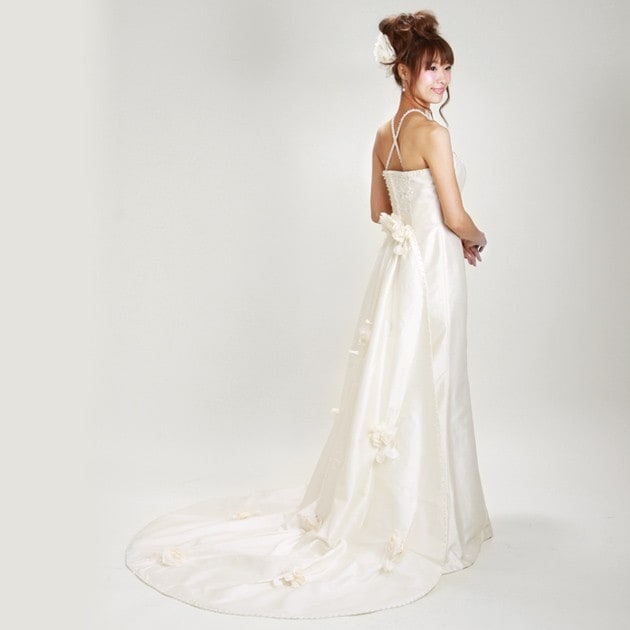 二次会ドレスレンタル 9号 オフホワイト マーメイドライン 結婚式 2次会 お呼ばれ 1117 VIN213 送料無料 二次会ドレス レンタル【9号,オフホワイト,マーメイドライン】VIN213