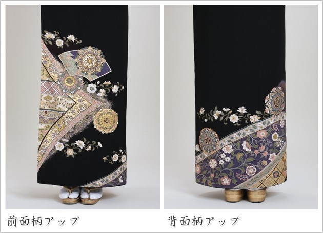 8191☆送料込み❣️ 黒留袖 着物 4枚 まとめ売り❣️ 1AA4422000.webp