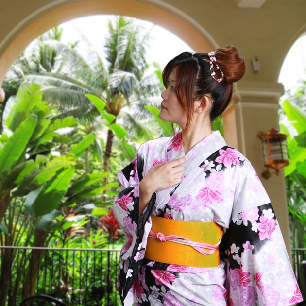 専用です☆JAPANSTYLE☆黒の着物とピンクだらりの帯☆七五三セット JAPANSTYLE☆黒の着物とピンクだらりの帯☆七五三セット