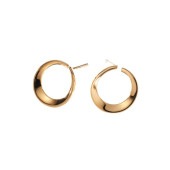 【h&d Jewelry】 ピアス COOL SV925 イエローゴールド 5175600045