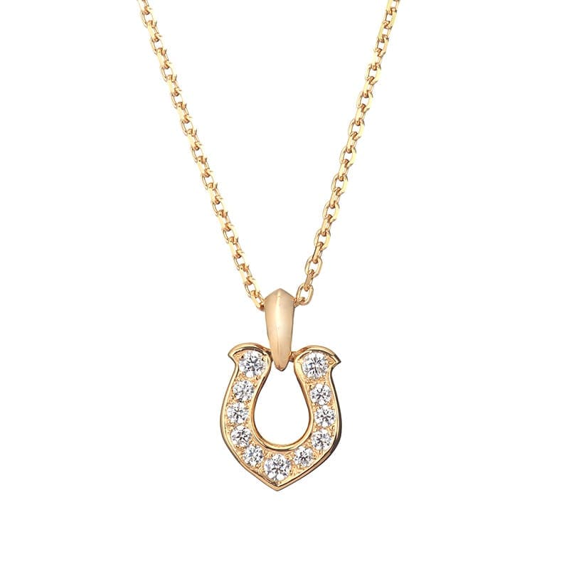 【HD Jewelry】 ネックレス MENs SV925 イエローゴールド CZ 50cm 5175600113