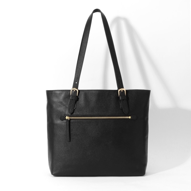 【NOROM Leather】 トートバッグ HDL-L4 ブラック 5464200194