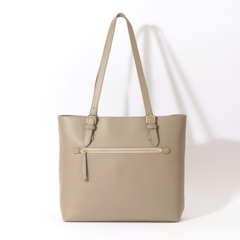 【NOROM Leather】 トートバッグ HDL-L4 グレージュ 5464200195