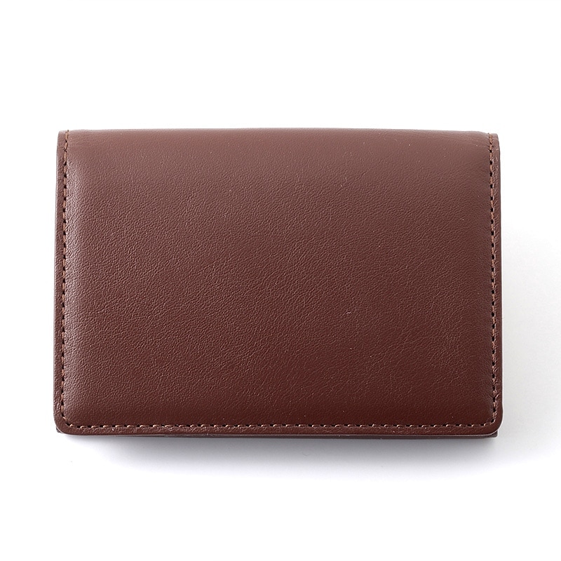 【H&D Leather】 名刺入れ カードケース HDB-9 ブラウン 5564200194